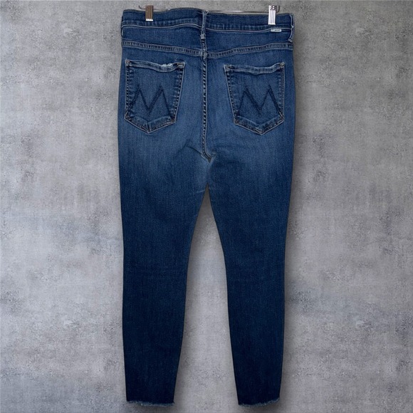 As Seen on Miranda Kerr MOTHER The Stunner Ankle Fray Jeans Women's Size 31 - Picture 4 of 16